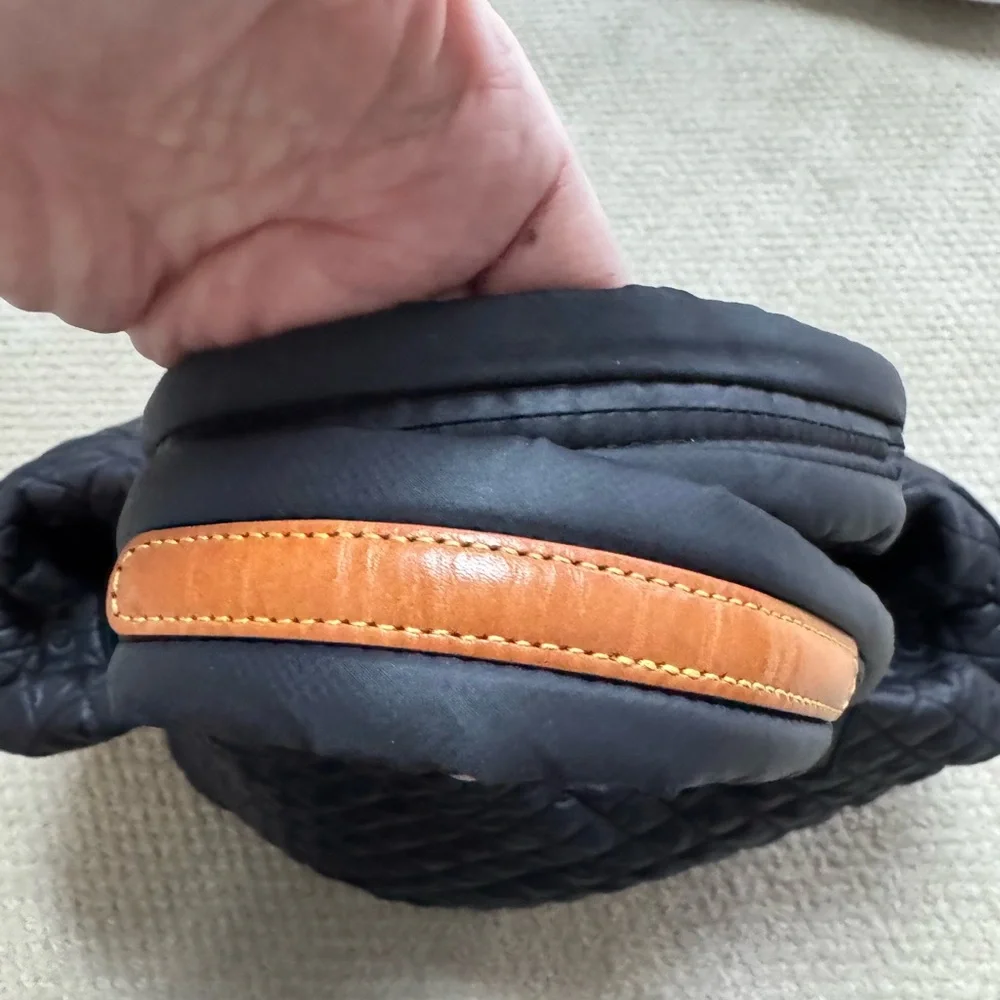 MZ Wallace Charcoal Quilted Tote - Picture 4 of 4